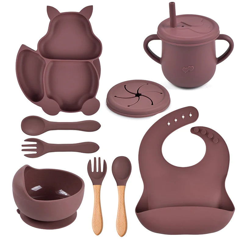SnugBub Silicone Feeding Set