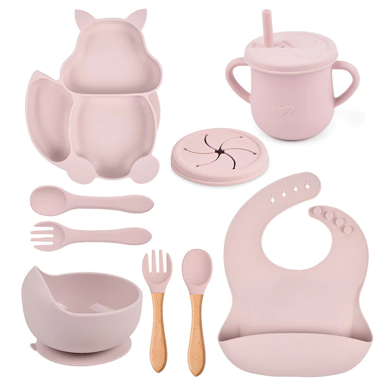 SnugBub Silicone Feeding Set
