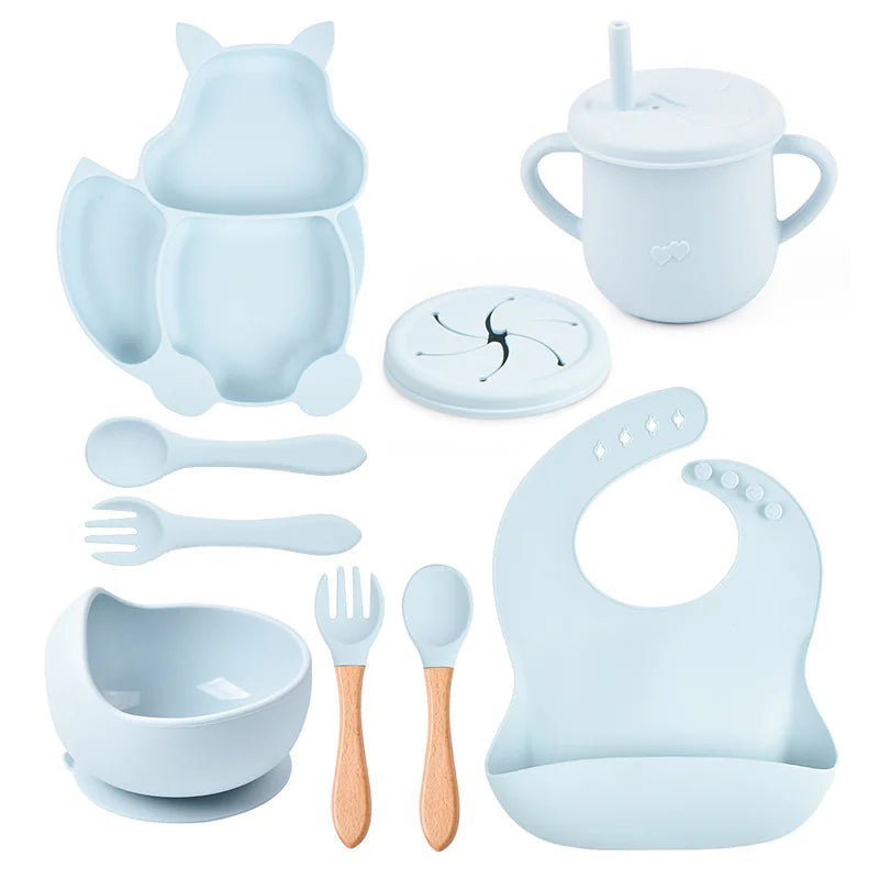SnugBub Silicone Feeding Set