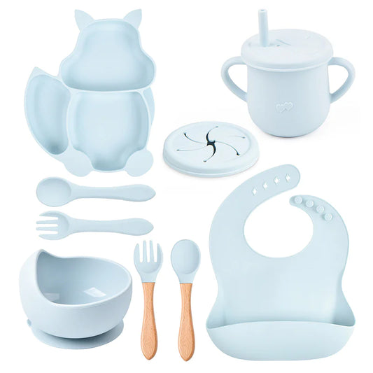 SnugBub Silicone Feeding Set